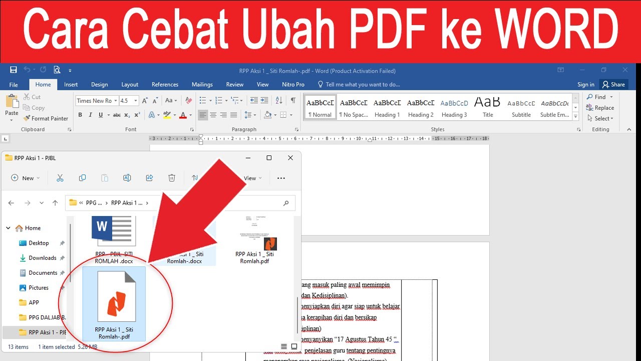 Ubah Buku PDF ke Word: Panduan Lengkap dan Solusi Efektif Ubah Buku PDF ke Word: Panduan Lengkap dan Solusi Efektif