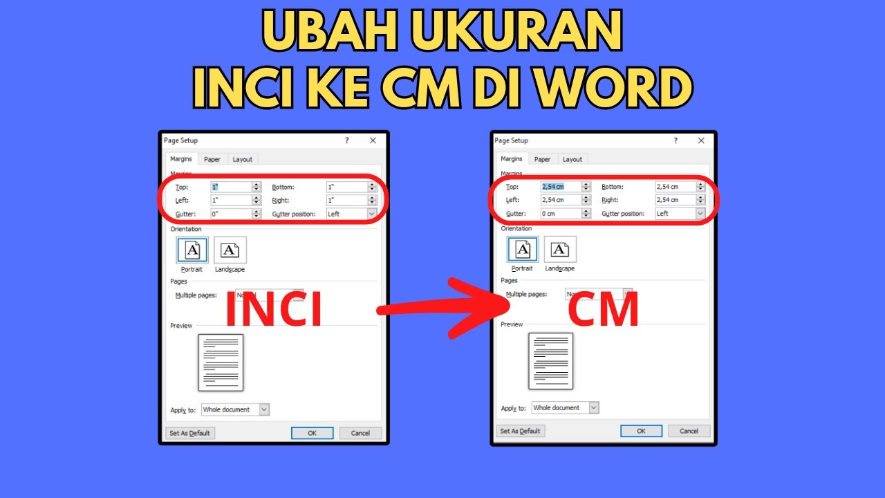 Menguasai Konversi Unit di Microsoft Word: Ubah Centimeter ke Inci dengan Mudah Menguasai Konversi Unit di Microsoft Word: Ubah Centimeter ke Inci dengan Mudah