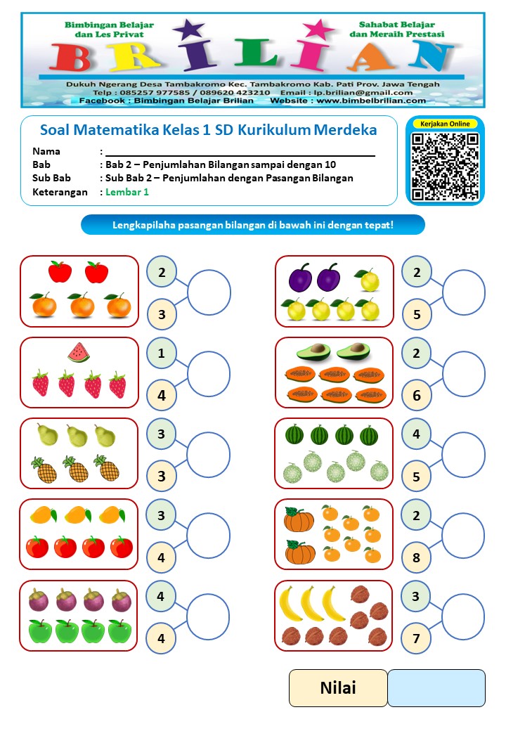 Membangun Fondasi Matematika yang Kuat: Panduan Lengkap Download Soal Matematika SD Kelas 1 Membangun Fondasi Matematika yang Kuat: Panduan Lengkap Download Soal Matematika SD Kelas 1