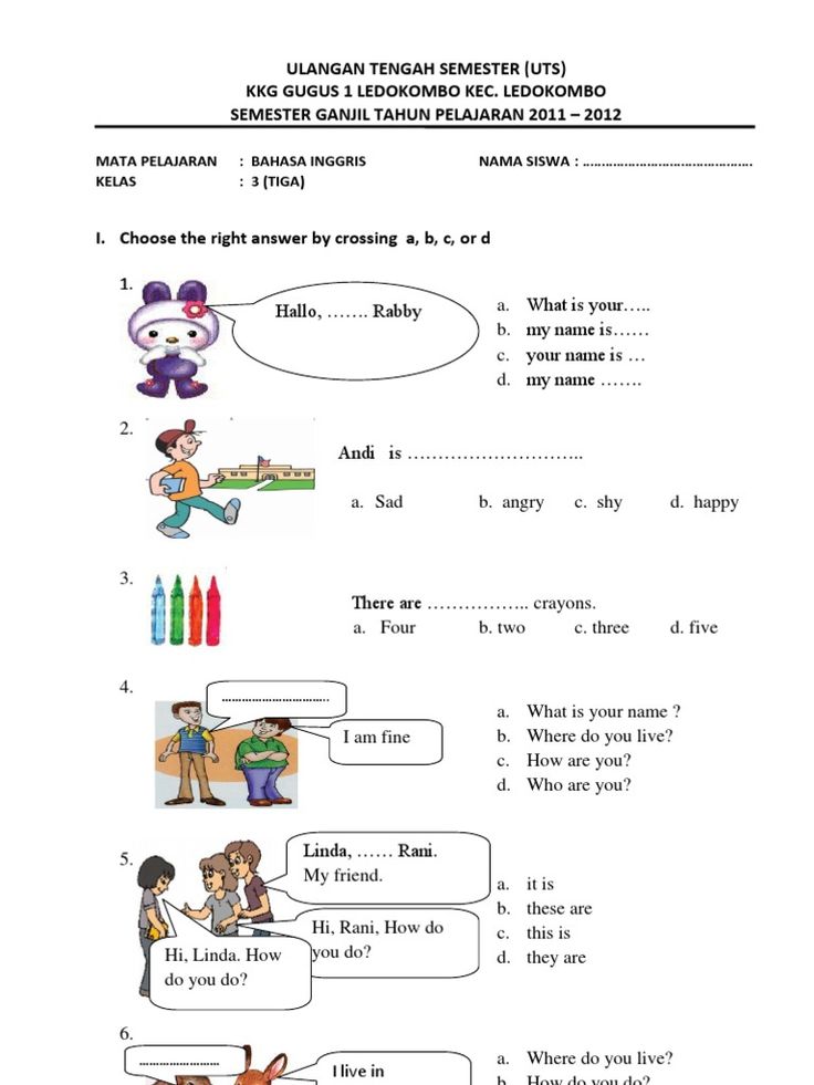 Bocoran 15 soal bahasa inggris kelas 6 sd semester 1 yang sering keluar saat ujian