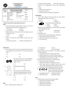 Soal Uh Tema 5 Subtema 1 Dan 2 PDF